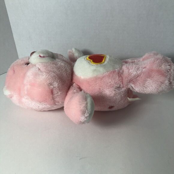 Care Bears Love A Lot Bear Plush Stuffed Animal 13” Inches Pink Hearts Vintage C - Picture 7 of 11